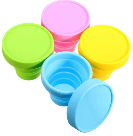 Retractable Portable Silicone Mugs
